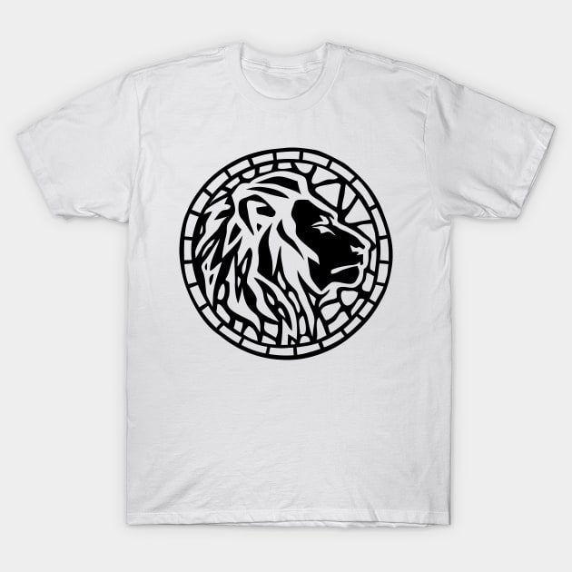 Lion Mosaic T-Shirt by AVEandLIA